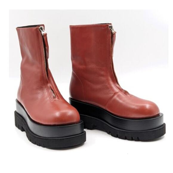 Jeffrey Campbell Dozed Platform Lug Boot 9.5 - Picture 1 of 9